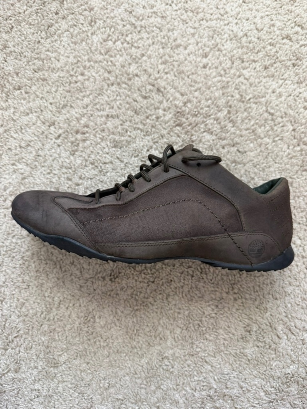 Timberland Mens Size 9 M Brown Leather Casual Oxford Driving Shoes 65554